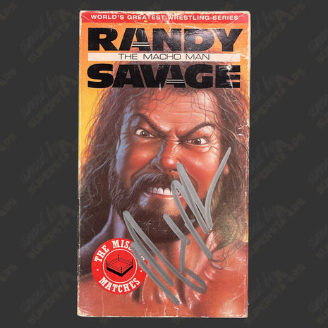 Macho Man Randy Savage signed Randy Savage VHS Tape (w/ PSA)