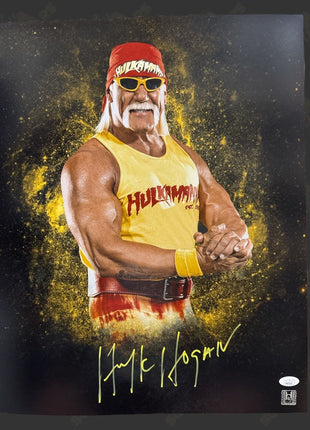 Hulk Hogan signed 16x20 Photo (w/ JSA)