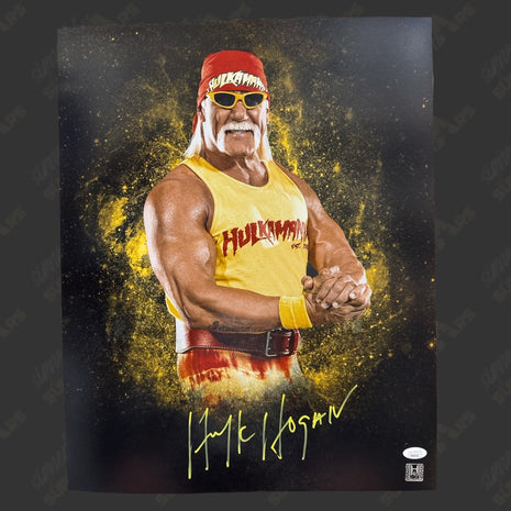 Hulk Hogan signed 16x20 Photo (w/ JSA)