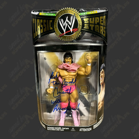 Rick Martel signed WWE Classic Superstars Action Figure