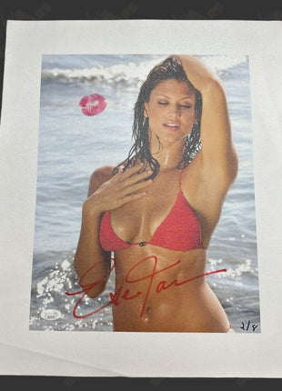 Eve Torres signed & kissed 16x20 Canvas (w/ JSA)