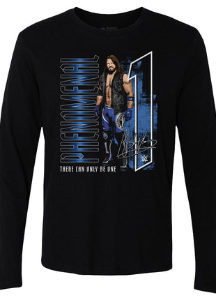 A.J. Styles Phenomenal Men's WWE Long Sleeve T-Shirt