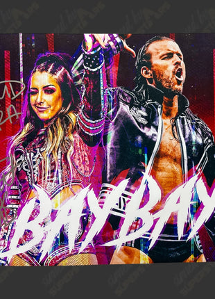 Britt Baker signed 16x20 Photo