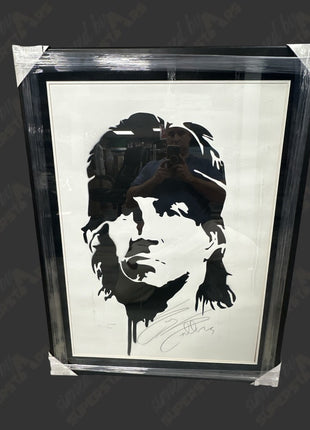 Sylvester Stallone (Rambo) signed 27x40 Framed Poster (w/ JSA)