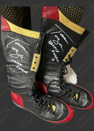 Tama Tonga signed Ring Worn Shirt & Tights (G1 Climax, Impact/NJPW Multiverse)