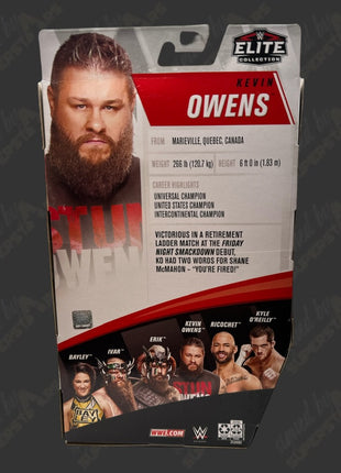 Kevin Owens signed WWE Elite Series 80 Action Figure