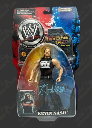 Kevin Nash signed WWE Unchained Fury Action Figure