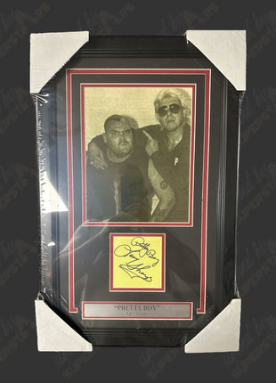 Larry Sharpe signed Framed Plaque