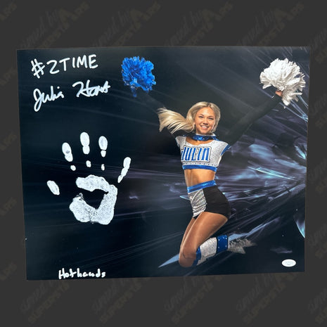 Julia Hart signed Hand Print 16x20 Photo (w/ JSA)