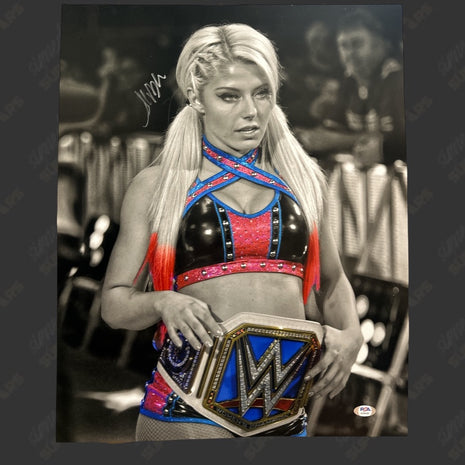 Alexa Bliss signed 16x20 Photo (w/ PSA)