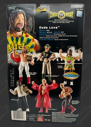 Dude Love signed WWE Jakks Classic Superstars Action Figure