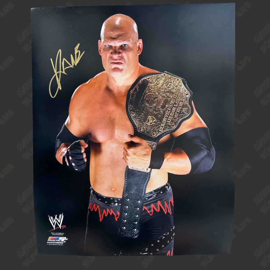 Kane Autograph Kane signed 16x20 Photo – Signed By Superstars
