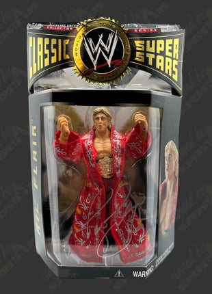 Ric Flair signed WWE Jakks Classic Superstars Action Figure