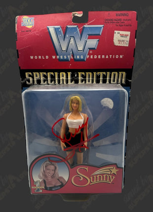 Sunny signed WWF Jakks Special Edition Series 2 Action Figure