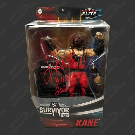 Kane signed WWE Elite Survivor Series Action Figure