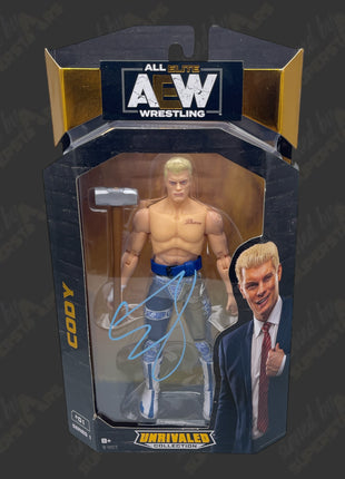 Cody Rhodes signed AEW Unrivaled Series 1 Action Figure