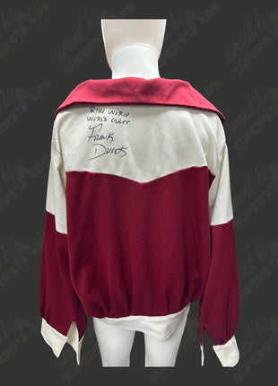 Ole Anderson ring worn Jacket signed by Frank Dusek
