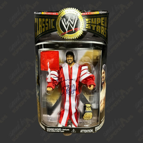 Lanny Poffo signed WWE Classic Superstars Action Figure