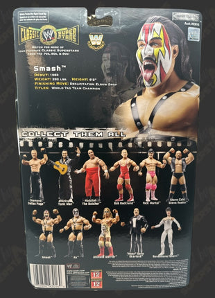 Demolition Smash signed WWE Jakks Classic Superstars Action Figure