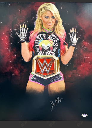 Alexa Bliss signed 16x20 Photo (w/ PSA)