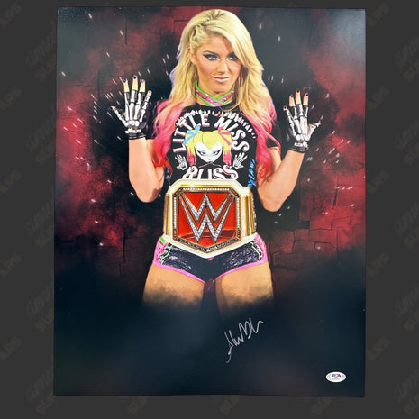 Alexa Bliss signed 16x20 Photo (w/ PSA)