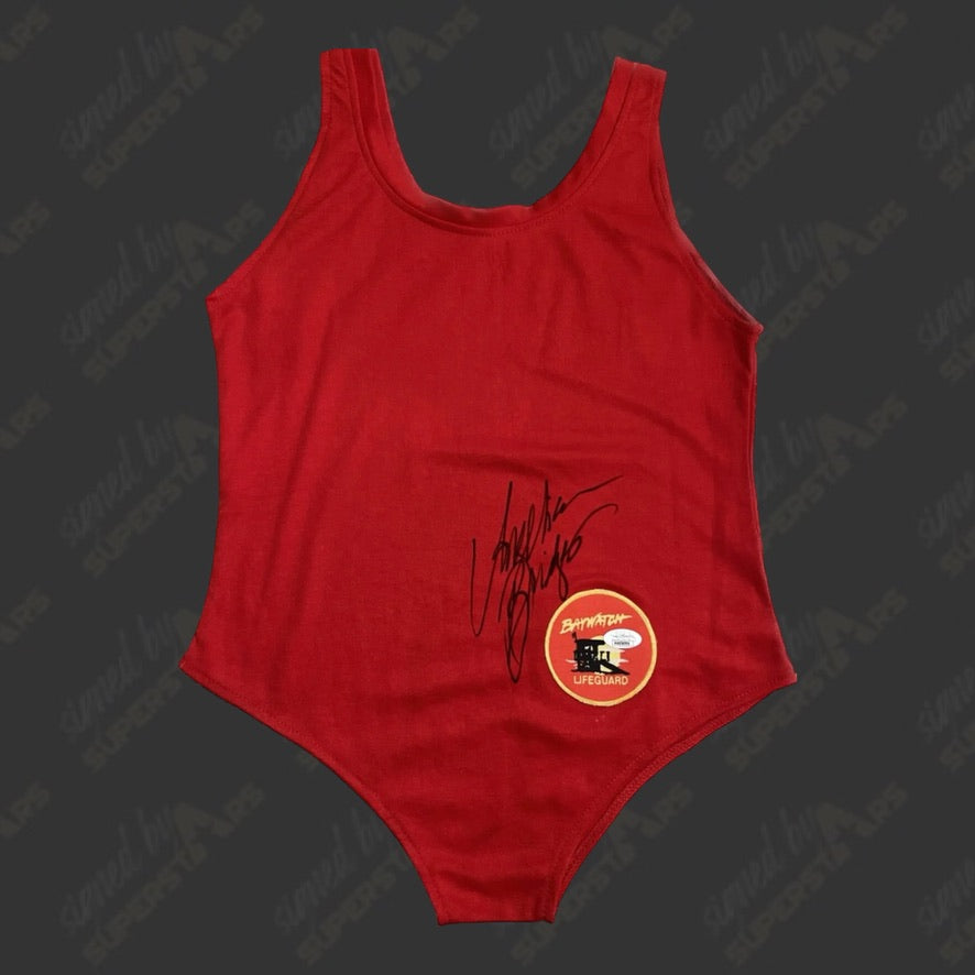 Angelica Bridges Baywatch signed Bathing Suit w JSA