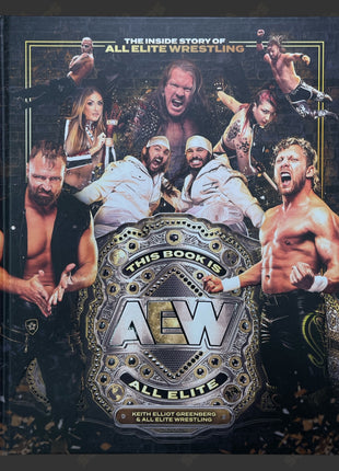 Tony Khan & Orange Cassidy dual signed Inside Story of AEW Book