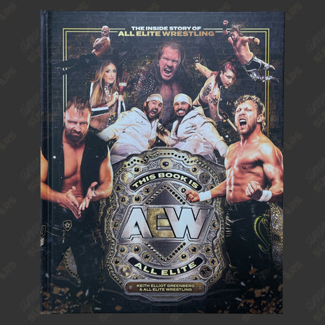 Tony Khan & Orange Cassidy dual signed Inside Story of AEW Book