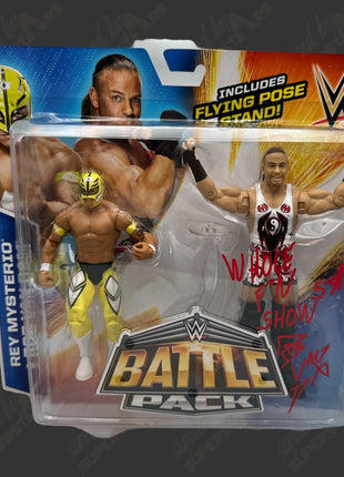 Rob Van Dam signed WWE Battle Pack Action Figure 2pack (w/ JSA)