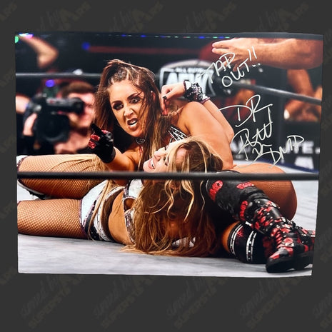 Britt Baker signed 16x20 Photo