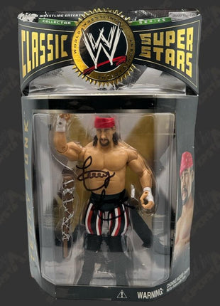 Terry Funk signed WWE Jakks Classic Superstars Action Figure