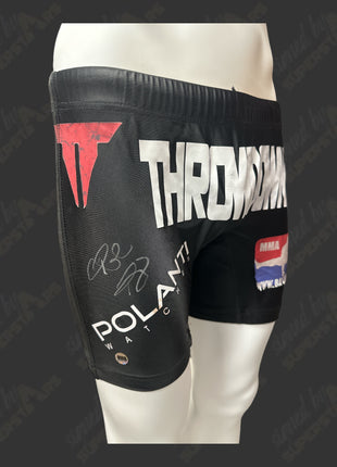 Ronda Rousey signed MMA Trunks