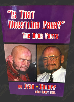 Ivan Koloff signed Is that Wrestling Fake? Book