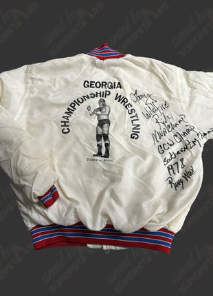 Tommy Rich signed Ring Worn Jacket from Georgia Championship Wrestling