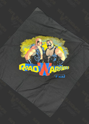 Road Warriors Hawk & Animal un-signed original Jim Crockett NWA Wrestling Bandana