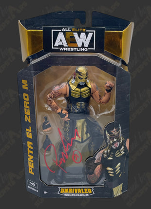 Penta El Zero M signed AEW Unrivaled Series 6 Action Figure