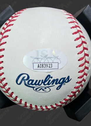 Bianca Belair signed Baseball (w/ JSA)