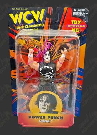 Sting signed WCW Action Figure