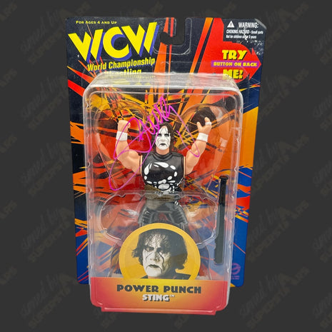 Sting signed WCW Action Figure