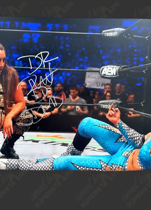 Britt Baker signed 16x20 Photo