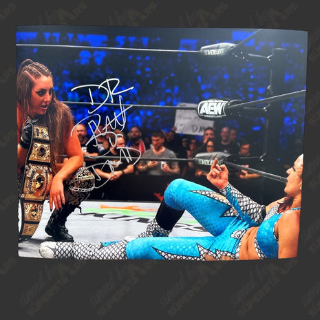 Britt Baker signed 16x20 Photo