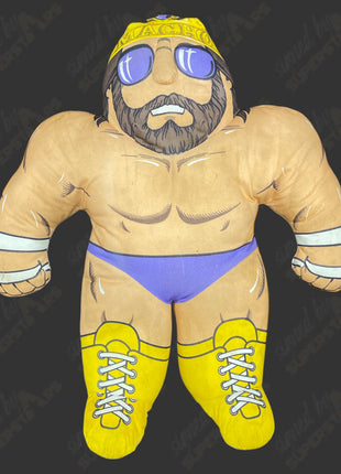 Macho Man Randy Savage & Elizabeth dual signed WWF Wrestling Buddy (w/ JSA)