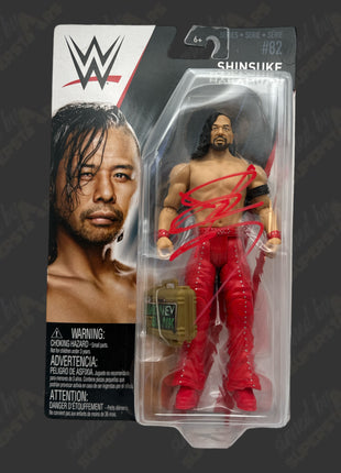 Shinsuke Nakamura signed WWE Series 82 Action Figure