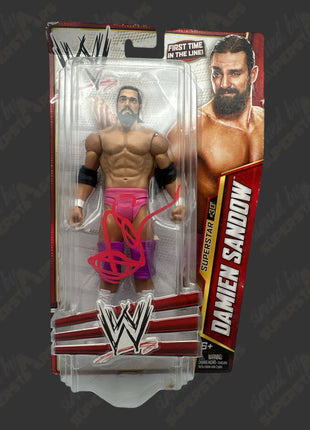 Damien Sandow signed WWE Action Figure