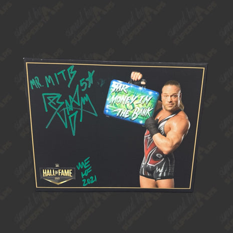 Rob Van Dam signed 11x14 Printed Canvas