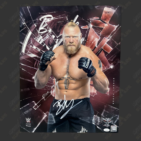 Brock Lesnar signed 16x20 Photo (w/ JSA)