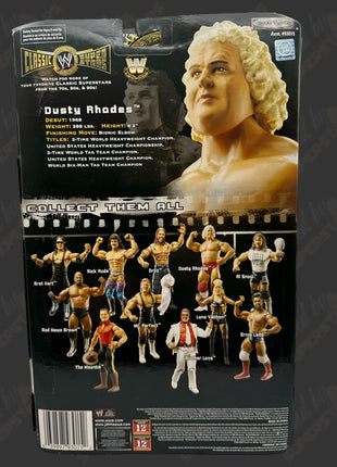 Dusty Rhodes signed WWE Jakks Classic Superstars Action Figure