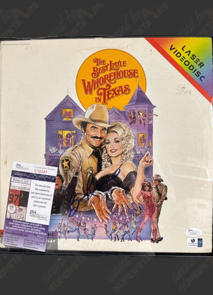 Burt Reynolds signed The Best Little... Laser VideoDisc (w/ JSA)