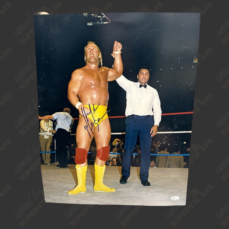 Hulk Hogan signed 16x20 Photo (w/ JSA)