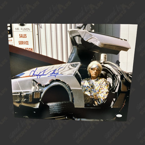 Christopher Lloyd (Back to the Future) signed 16x20 Photo (w/ JSA)